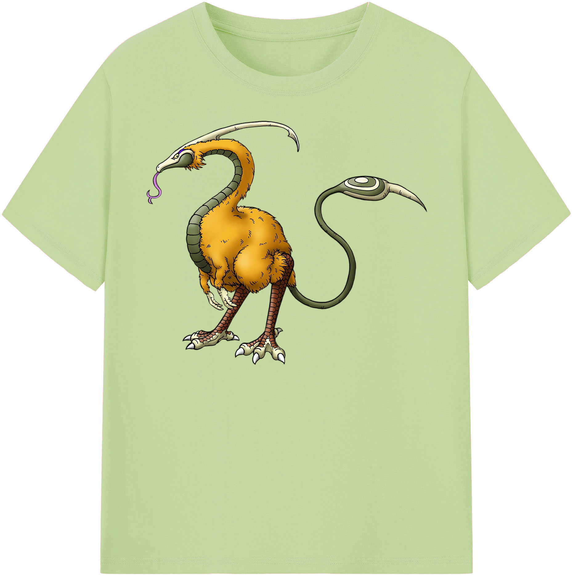 （画像用） ドラゴンクエスト Doragon Kuesuto Dragon Quest 綿100％半袖Tシャツ（フロントプリント）